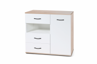 Комод МебельКласс Виттен (Белый/Дуб сонома)