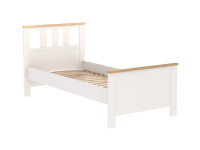 Кровать Новус Индустри Сага 2.08.04.050.14 (Белый/Ясень)