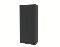Шкаф комбинированный Интерлиния КТ-Ш2 (Антрацит/Антрацит)