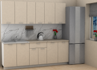 Кухня ЭлиГард LION 2,2 (Персидский жемчуг/Малага)