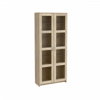 Шкаф с витриной Новус Индустри Сириус 2.02.16.560.3 (Сонома)