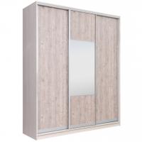 Шкаф-купе РЭЙГРУПП Elgona РГ-07.05 ДКД (233/220/45) (Ясень снежный/Сосна натуральная)