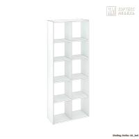 Стеллаж КортексМебель ДЕЛЬТА-10 71х175 (Белый)