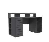 Стол компьютерный Интерлиния Skill-8 (Антрацит)