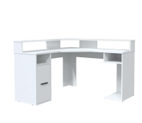 Стол компьютерный Интерлиния Skill-9 (Белый)
