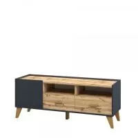 СКАНДИ МН-036-03(1) Тумба (Дуб Вотан + Графит)