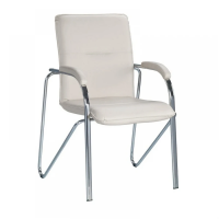 Кресло SitUp SAMBA Chrome экокожа (бежевый)