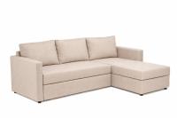 Угловой диван-кровать TILAUS Twist 01 cream с короткими подлокотниками