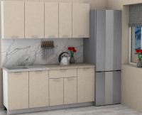 Кухня ЭлиГард LION 1,8 (Персидский жемчуг/Малага)