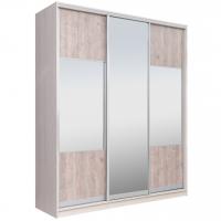 Шкаф-купе РЭЙГРУПП Elgona РГ-08.06 КЗК (203/220/60) (Ясень снежный/Сосна натуральная)