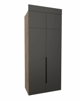 Шкаф РЭЙГРУПП К2К1 (Дуб веллингтон/Кобальт)