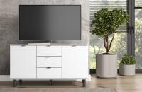 Тумба RTV ЭЛИГАРД MONE 2D3S (Белый)