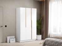 Шкаф Элигард AURA 3D (Белый)