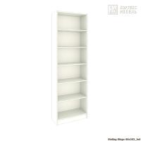Стеллаж КортексМебель БИНГО 60х202 (Белый)