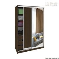 Шкаф КортексМебель Сенатор ШК10 классика ДЗ (Венге тёмный)