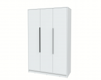Шкаф комбинированный Интерлиния КТ-Ш3 (Белый/Белый)