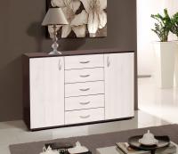 Комод МебельКласс Мюнхен (Венге - Ясень шимо св)