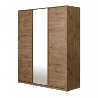 Шкаф РЭЙГРУПП Bremo ШР 01.02 VL ДЗД (166/198/55) (Дуб Веллингтон/Дуб Веллингтон)