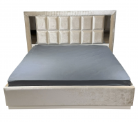 Простыня на резинке 160*200*25 (Графит)