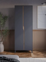 Шкаф ЭлиГард Eyva 2D (Графит)