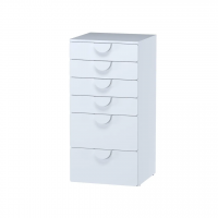 Комод Mebelain ПИКСИ 6 Белый