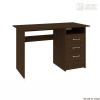 Стол компьютерный КортексМебель ЭЛЬФ 120-3ш (Венге тёмный)