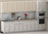 Кухня ЭлиГард LION 3,2 (Персидский жемчуг/Ледяное дерево/Малага)