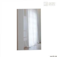 Зеркало в прихожую КортексМебель ЛАРА ЗП1 (Белый)