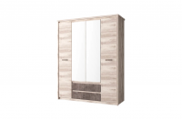 Шкаф anrex JAZZ 4DG2S Z (Каштан найроби/Оникс)