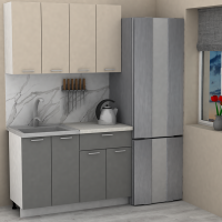 Кухня ЭлиГард LION 1,2 (Персидский жемчуг/Дымчатый алмаз/Королевский опал)