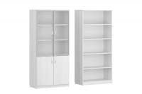 Шкаф с витриной Речицадрев Модуль (мат.стекло) Р 286.09-01/1 (Ясень анкор)