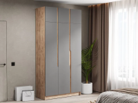 Шкаф Элигард AURA 3Da (Дуб вотан/Графит)