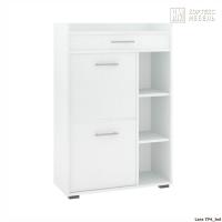 Тумба для обуви КортексМебель ЛАРА ТП4 (Белый)