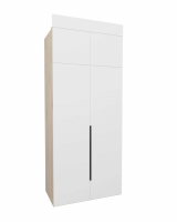 Шкаф РЭЙГРУПП К2В2 (Дуб элисон/Белый премиум)