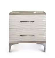 Тумба прикроватная ЭРА Gravita Белый глянец