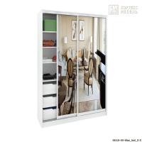 Шкаф КортексМебель Сенатор ШК10-45 классика ЗЗ (белый)