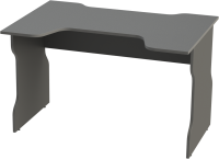 Стол компьютерный Mebelain ВАРДИГ К1 Антрацит/серебристый