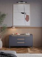 Тумба ЭлиГард Eyva RTV 2D3S (Графит)