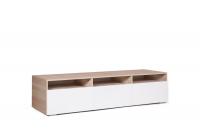 Тумба МебельКласс Сити-1 (Белый/Дуб сонома)