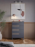 Комод ЭлиГард Eyva 4S (Графит)