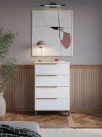 Комод ЭлиГард Eyva 4S (Белый)