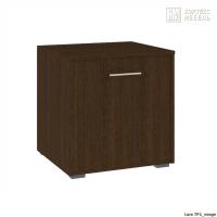 Тумба для обуви КортексМебель ЛАРА ТП1 (Венге тёмный)