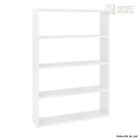 Полка настенная для книг КортексМебель КМ 26 (Белый)