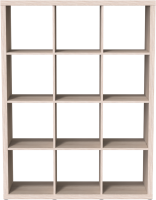 Стеллаж Mebelain ФОРА 12 Дуб беленый