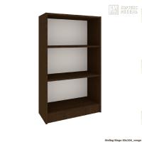 Стеллаж КортексМебель БИНГО 60х106 (Венге тёмный)