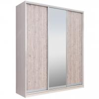 Шкаф-купе РЭЙГРУПП Elgona РГ-02.02 ДЗД (203/240/60) (Ясень снежный/Сосна натуральная)