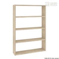 Полка настенная для книг КортексМебель КМ 26 (Дуб сонома)