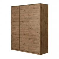 Шкаф РЭЙГРУПП Bremo ШР 01.03 VL ДДД (166/198/55) (Дуб Веллингтон/Дуб Веллингтон)