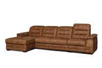 Угловой диван Прогресс Сиэтл Премиум ГМФ 669 (Кемел 17/Левый угол) 