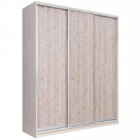 Шкаф-купе РЭЙГРУПП Elgona РГ-08.03 ДДД (203/220/45) (Ясень снежный/Сосна натуральная)